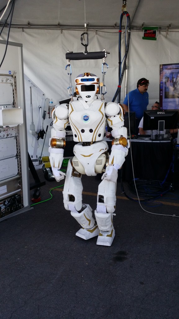 NASA expensive robot on display